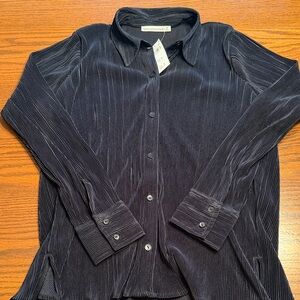 Abercrombie & Fitch button down shirt blouse size medium NWT #186